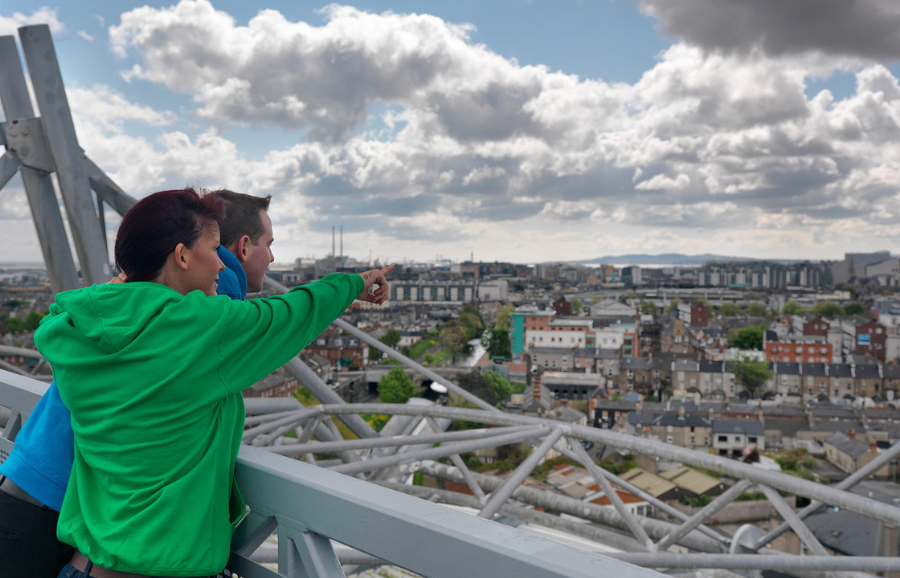 Skyline from Croke Park Stadium